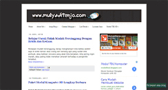 Desktop Screenshot of mulyaditenjo.com